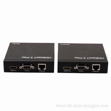 HD BaseT 5 Play, Supports 1080p at 60Hz at 48bit pixels